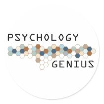 Psychology Genius stickers