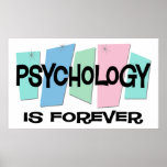 Psychology Is Forever Poster