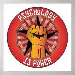 Psychology Is Power Poster
