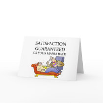 PSYCHOLOGY joke Greeting Cards