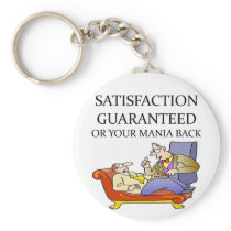 PSYCHOLOGY joke Keychain