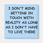PSYCHology joke Refrigerator Magnet