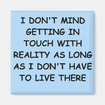 PSYCHology joke Refrigerator Magnet