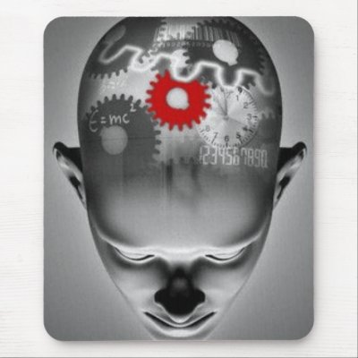 Psychology Mouse Pad by Jaelly