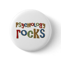 Psychology Rocks buttons by TeeShirtsTShirts Psychology Rocks buttons