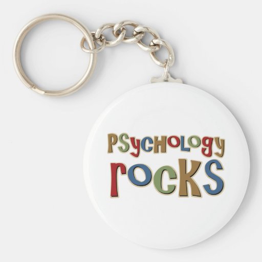 Psychology Rocks Key Chain