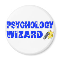 Psychology Wizard Fridge Magnet