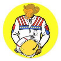 psychomonkeyastronaut sticker