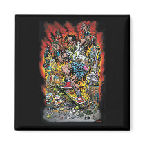 "Psychotic" magnets by JimPhillips "Psychotic" magnets