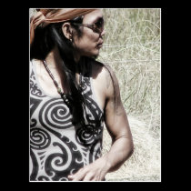 Psytrance Memories series Postcard postcards