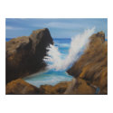 Pt Lobos Wave posters