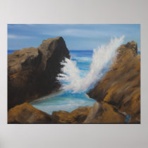 Pt Lobos Wave Posters