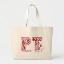 pt pink and brown polka dots bag