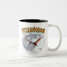 Pteranodon dinosaur coffee mug