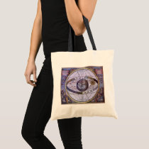 Ptolemaic Solar System, Andreas Cellarius Tote Bag