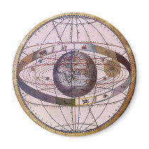 Ptolemaic Solar System, Andreas Cellarius Refrigerator Magnets