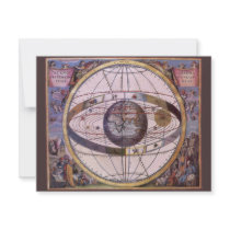 Ptolemaic Solar System invitations by YesterdayCafe Ptolemaic Solar System invitations