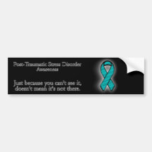 PTSD Awareness Bumper Sticker