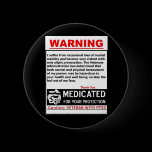 PTSD WARNING Button buttons