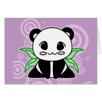 Pu-Ya the Panda Card