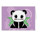 Pu-Ya the Panda Card