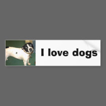 Pub Dog 2 copy, I love dogs bumper stickers