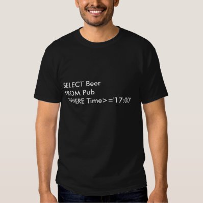 Pub SQL T Shirt