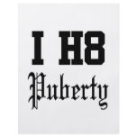 puberty flyer design