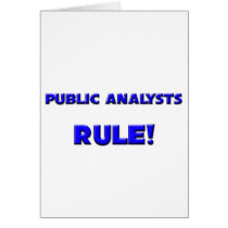Public Analysts Rule! cards by professions Public Analysts Rule! cards