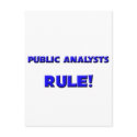 Public Analysts Rule! postcards by professions Public Analysts Rule! postcards