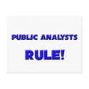 Public Analysts Rule! postcards by professions Public Analysts Rule! postcards