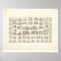 Public buildings of San Francisco (1372A) posters