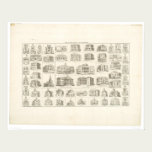 Public buildings of San Francisco (1372A) posters