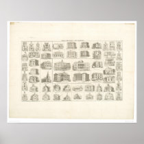 Public buildings of San Francisco (1372A) Posters