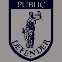 Public Defender Pride Polo - Navy on Grey t-shirts by jbarasch Public Defender Pride Polo - Navy on Grey t-shirts