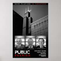 Public Enemies Poster