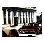 Public Enemies Scene - The Bank, Oshkosh Post Card