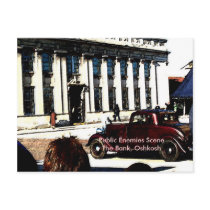 Public Enemies Scene - The Bank, Oshkosh postcards by oshkosh_apples Public Enemies Scene - The Bank, Oshkosh postcards