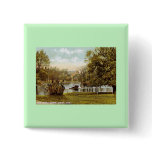 Public Garden, Boston 1909 Vintage Button