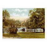 Public Garden, Boston 1909 Vintage Postcards