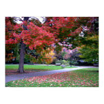 Public Garden Fall posters by litabug Public Garden Fall posters