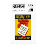 Public Library Chicago 1940 WPA postage