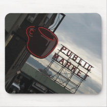 Public Market Mouse Pad mousepads by jellpen Public Market Mouse Pad mousepads