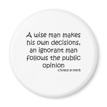 Public Opinion Quote magnets by quoted Public Opinion Quote magnets