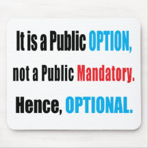 Public Option Mousepads