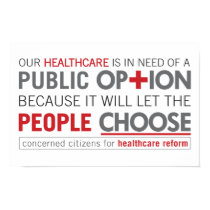 Public Option People Choose posters by millionwattsofj Public Option People Choose posters