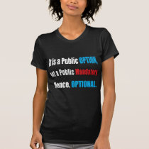 Public Option t-shirts