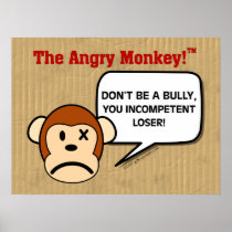 Public Service Announcement - Don't Be a Bully Poster