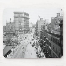 Public Square, Cleveland: 1915 Mousepad