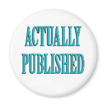Published Author Refrigerator Magnet